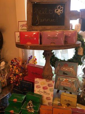 Hello summer from these fabulous Louis Sherry tins full of delicious chocolates!