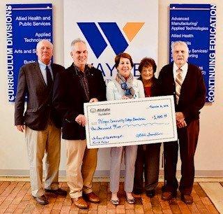 2019 Allstate Foundation Grant to the Foundation of Wayne Community College in honor of the late Kirk Keller