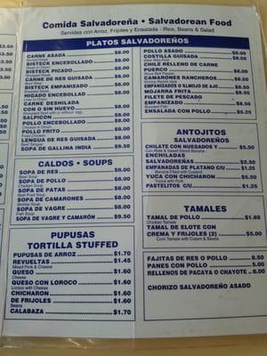 Menu page 2