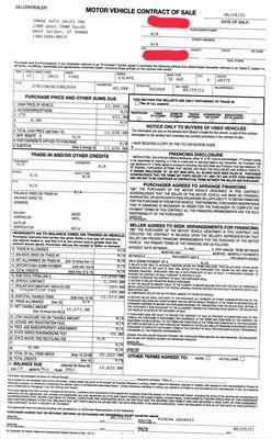 VTR fee, dealer documentary fee, both excessive and not mandated by state of Utah.