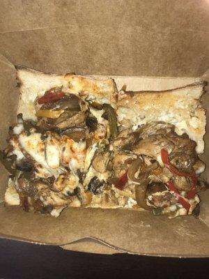 Chicken and mushroom philly