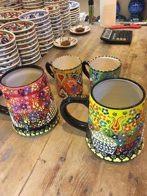 Hand Made ceramic Coffee Cups