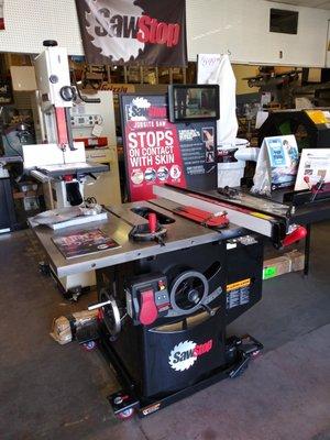 SawStop sold here!!