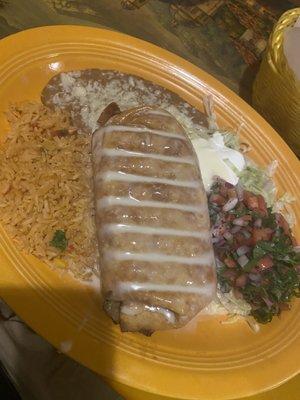 Fajita chimichanga