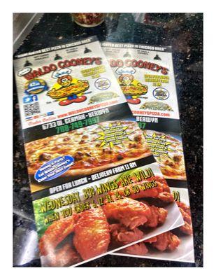 Waldo Cooney's Pizza. 6733 W Cermak Rd, Berwyn, IL ThinCrust & Staffed Pizza Wings Pasta Italian Chicken Sándwiches. Great Service. Cool!