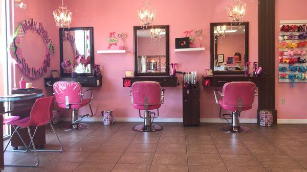 Hair styles and haircut area