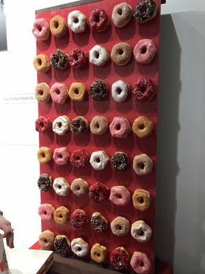 Wall of donuts from Shipleys