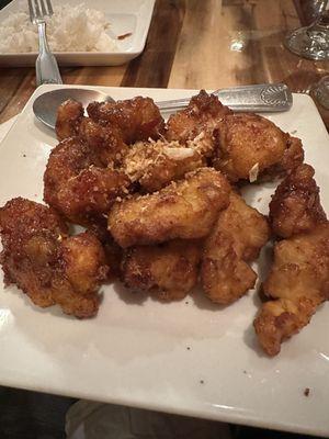 Crispy Garlic Chicken