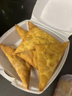 6 Pieces Crab Rangoon