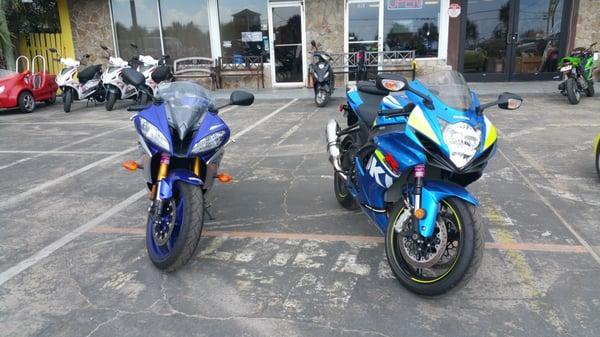 Brand new street bikes!