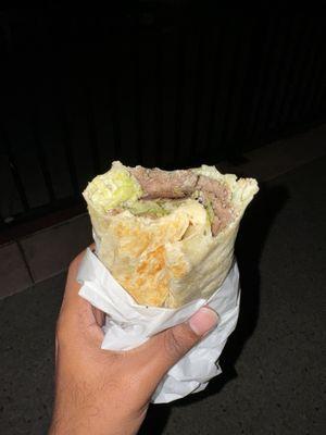 21. Gyros Sandwich-signature wrap in tortilla