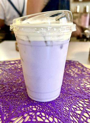 Sea Salt Taro Latte (this was the one of the best drinks I've ever had--perfection!)