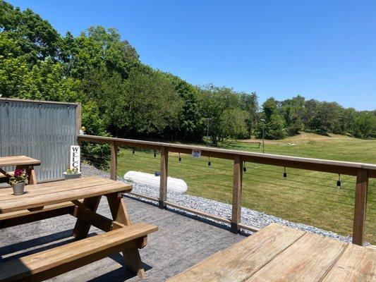 Back patio seating #2