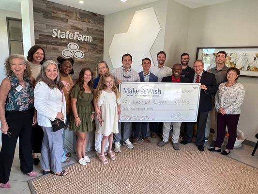 We are beyond grateful to partner with the Make-A-Wish Central and Northern Florida for the second year in a row!...