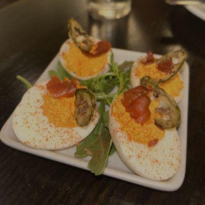 Pimento Cheese Deviled Eggs