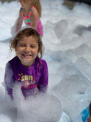 Foam party smile!!!!