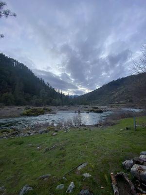 Trinity river and surrounding mtns