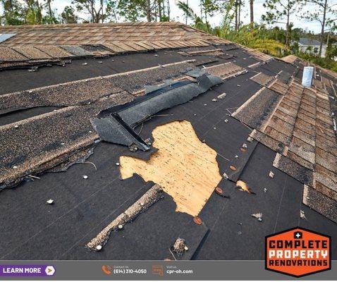 Storm Damage repair experts, we Bring the Life Back to Your Home"