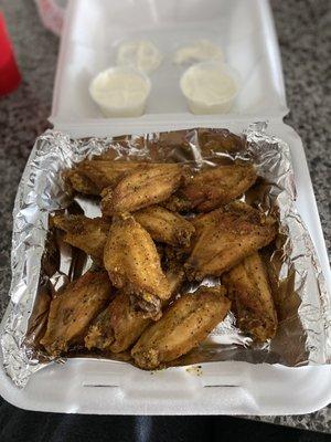 Chicken Wings - 12 Lemon Pepper