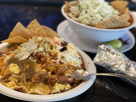 Pozole and Mexican breakfast, Pozole on point.