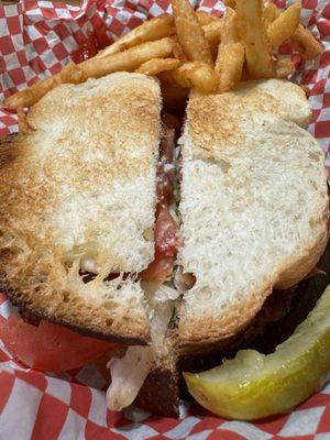 BLT and fried