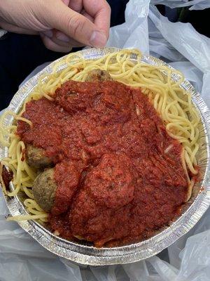 Spaghetti and Meatballs