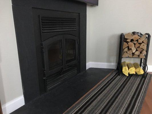 Another nice r90 installed by High's chimney