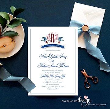 Cincinnati By Design Wedding Invitations