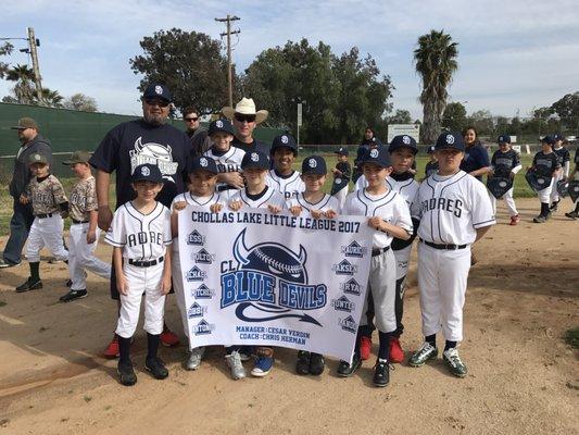 Chollas Lake Little League Minors