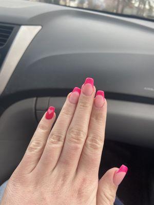 nails, valentine's day nails