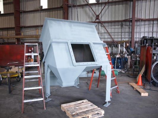 Custom hopper design and fabrication