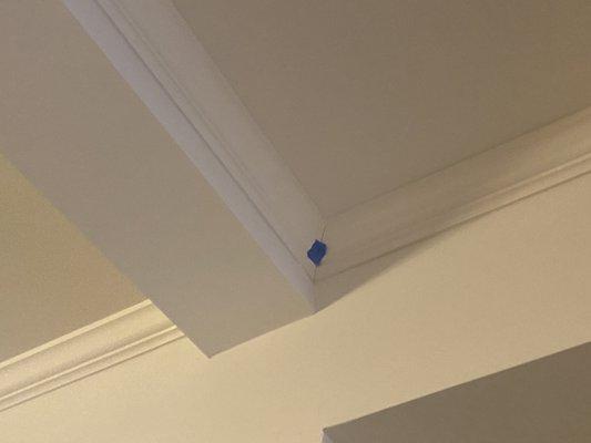 Cracks in crown molding