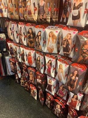 A huge lingerie collection