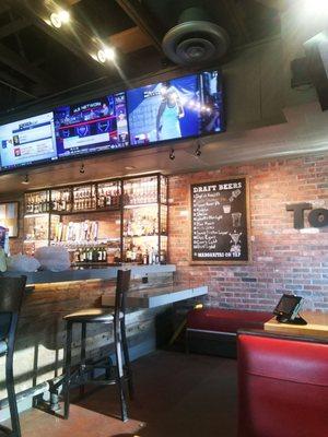 Dining bar area