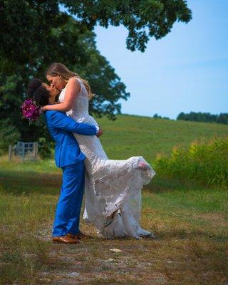 Pre-wedding shoot with Jackie & ShaDanta at Tufts Field Farm in Westborough, MA.