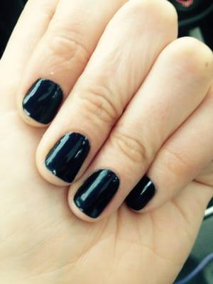 Dark blue Essie