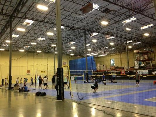 Open gym night with OC Volleyball Association Meetup