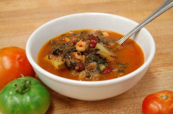 Minestrone soup - it's really great!