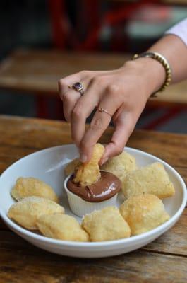 Fried Dough with Nutella