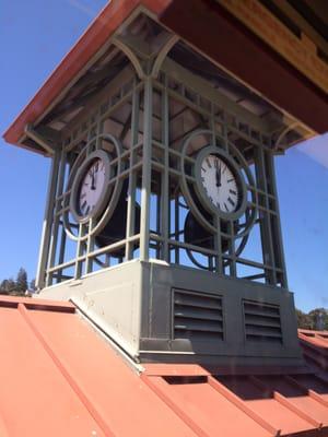 Belmont Caltrain station.