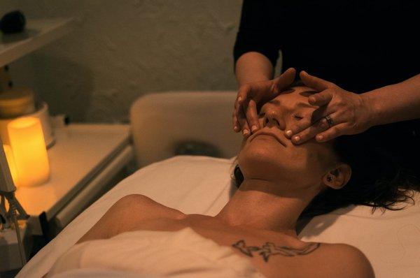 One of our customized facials...leaves you looking and feeling great.