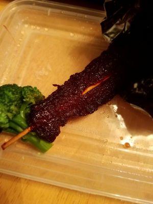 Teriyaki beef stick