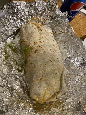 Big burrito w/chicken