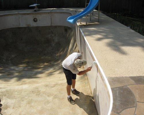 Swimming pool repair