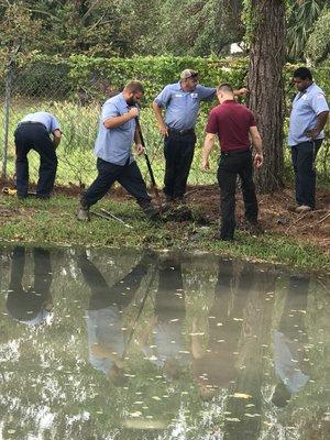 Assisting City and County officials to diagnose and repair drainage issues