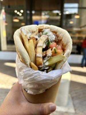 Authentic Shwarma Wrap