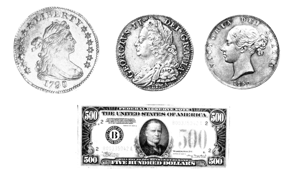 We specialize in all U.S. type coins, foreign coins, and rare currencies.