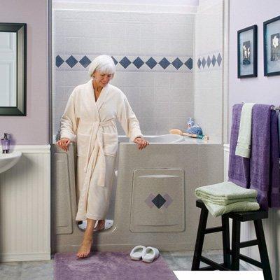 Walk-in Showers and Tub sales and installation. Home Safety Bathroom Remodeling.