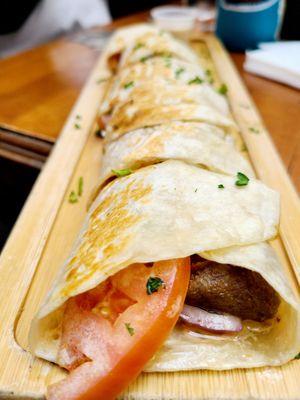 Beef & lamb Shawarma wrap