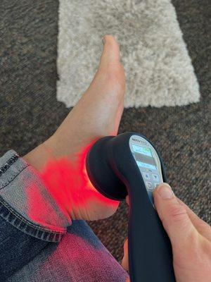 New healing laser therapy!